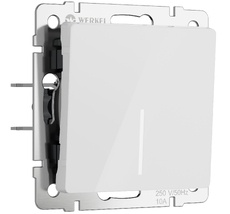 Выключатель одноклавишный с подсветкой Werkel a063999_WR