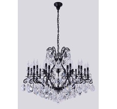 Хрустальная люстра Crystallux MAGNIFICO MAGNIFICO SP19 BLACK/TRANSPARENT_CR