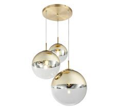 Подвесной светильник Toplight Glass TL1203H-03GD