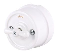 Выключатель на 4 положения двухклавишный Werkel Retro a051310_WR