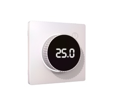 Лицевая панель ALFA для терморегулятора теплого пола с цифровым дисплеем QUANT Ambrella Volt AP2058_AMB