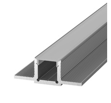Алюминиевый профиль Design LED без видимой рамки LG16, 2500 мм, анодированный 00-00010360_SW