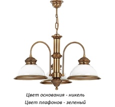 Подвесная люстра Kutek LID-ZW-3(N)GR