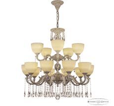 Хрустальная люстра Bohemia Ivele AL78101/10+5/250/2D A WMN P1 U Wave_BI