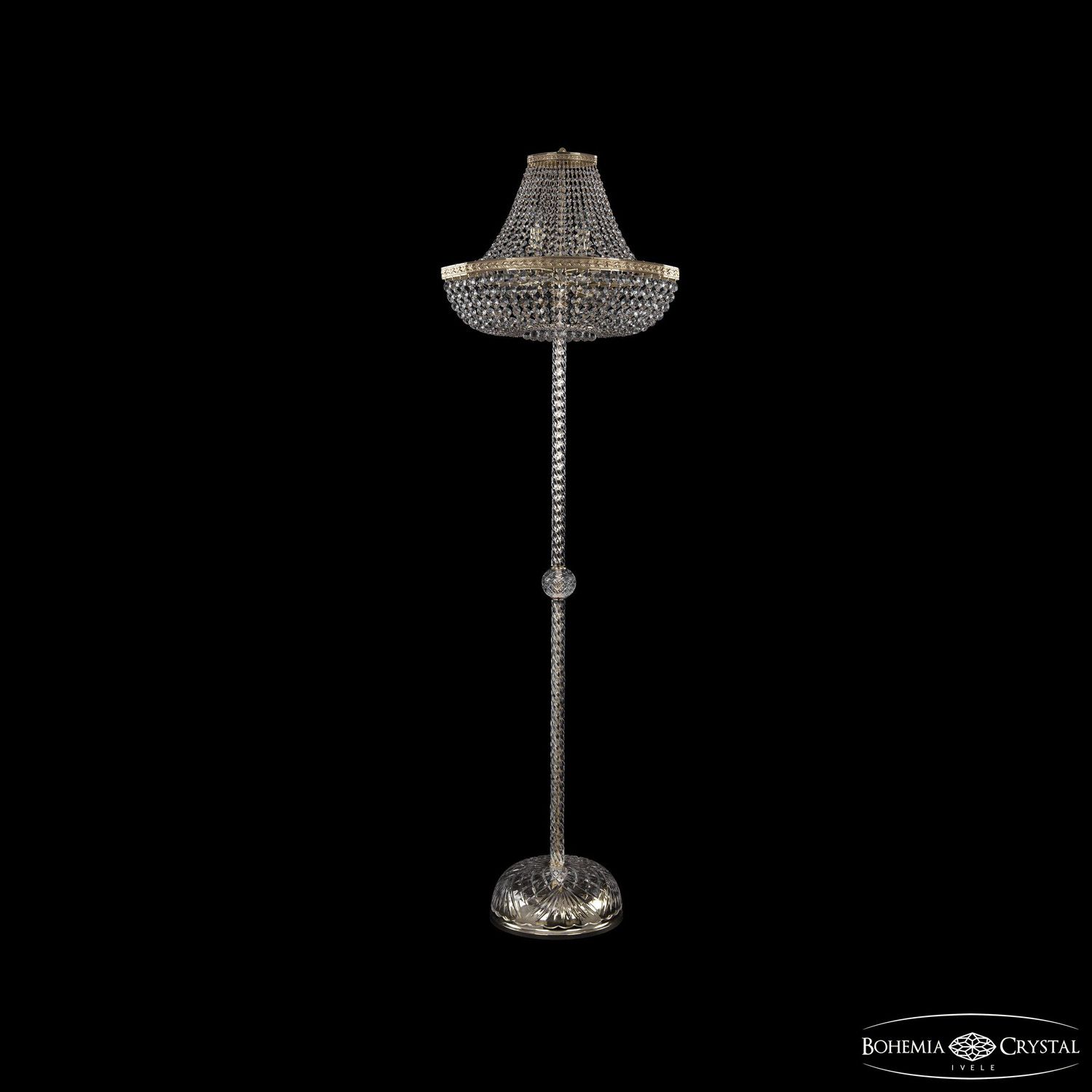 

Торшер Bohemia Ivele Crystal 19283T3/H/55IV-174 G, 19283T3/H/55IV-174 G