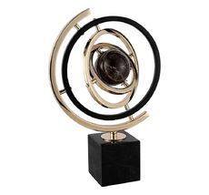 Статуэтка настольная ArtHomeDecor SATURN 4171 S BK GD