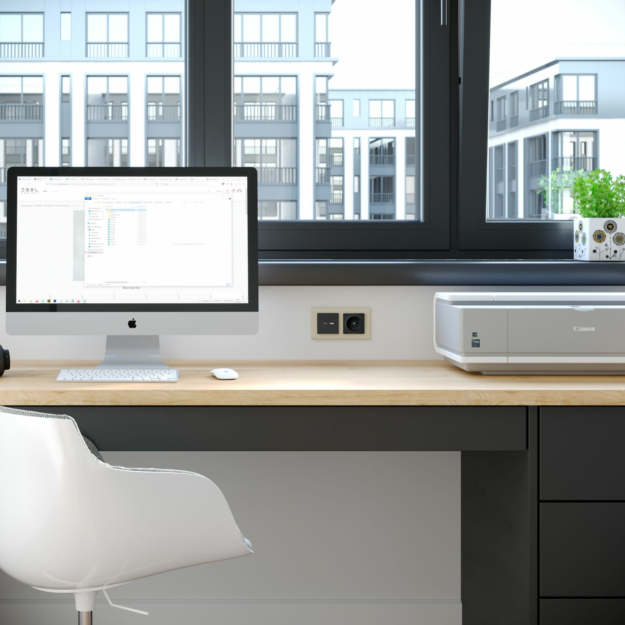 Рамка на 2 поста (молочный, стекло) Favorit a058814_WR