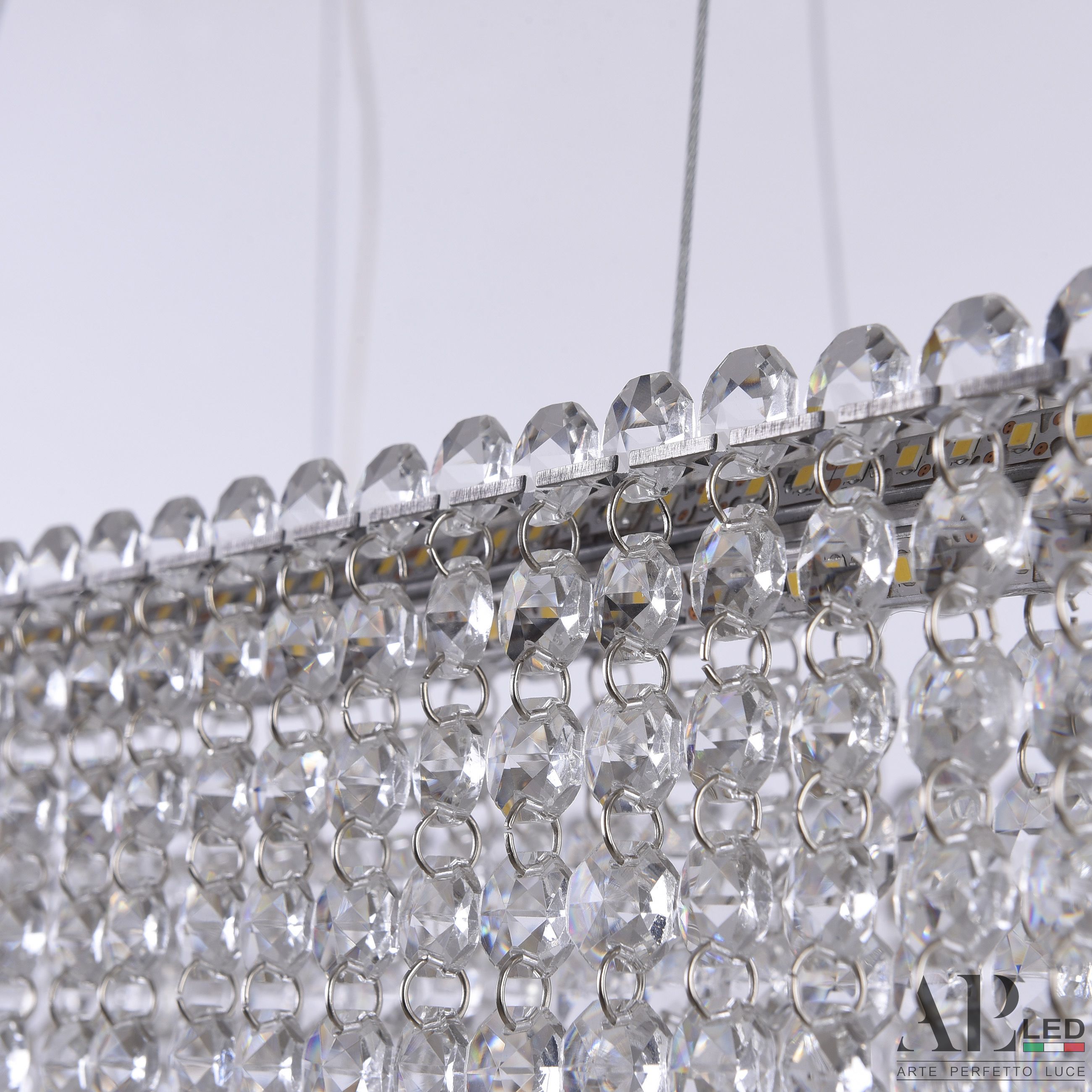 Подвесной светильник APL LED Sicilia SH05.74.C.Ni.4000_BI