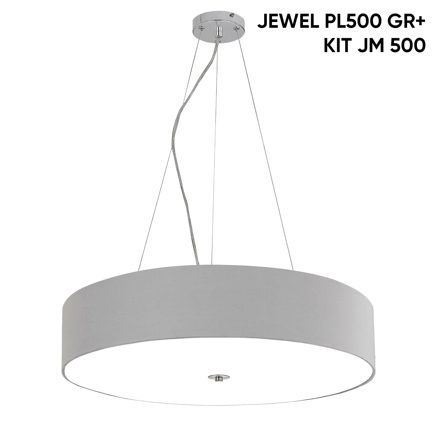 Потолочный светильник Crystallux JEWEL JEWEL PL500 GR_CR