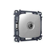 Розетка TV оконечная Ambrella Volt OMEGA 50-870 MHz 1dB QUANT MO413010_AMB