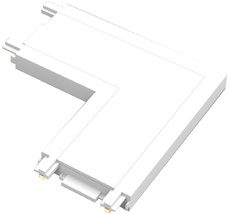 Соединитель L-образный для магнитного шинопровода Imex IL.0007.3001 WH_IM