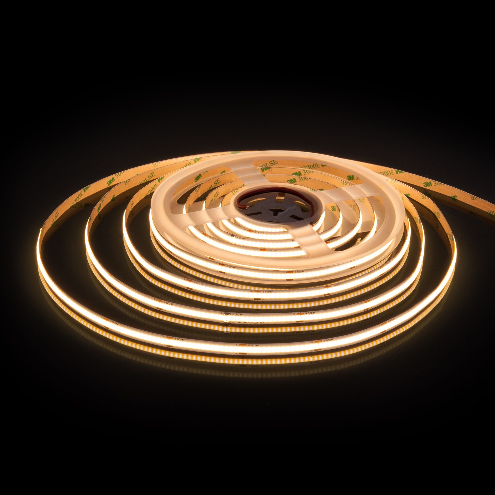 Лента светодиодная 24V 11W 352Led COB IP20 теплый белый, 5м a053666_ES