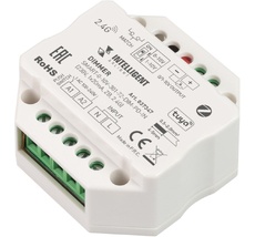 INTELLIGENT Диммер SMART-0-10V-301-72-DIM-PD-IN (230V, 1x20mA, ZB, 2.4G) (IARL, IP20 Пластик, 5 лет) 037347 Arlight 037347_ARL