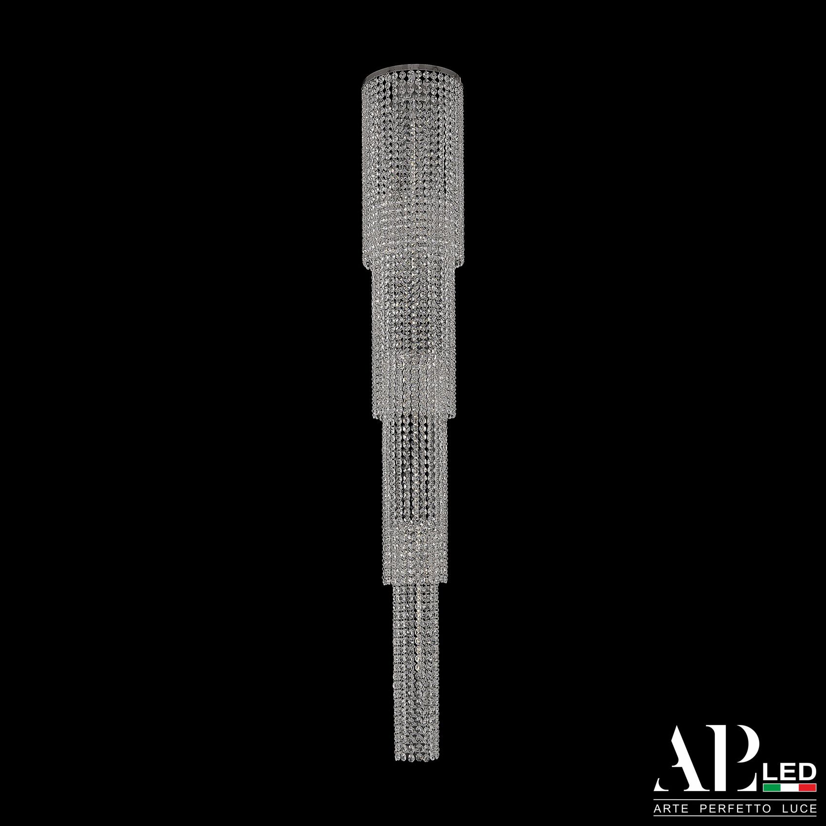

Каскадная люстра APL LED хрустальная Rimini S520.0.22-145.A.3000, S520.0.22-145.A.3000