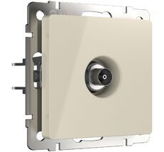 ТВ розетка проходная Werkel WL03-TV-2W-ivory a051483_WR