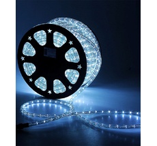 Светодиодный Дюралайт LTC 13 мм Белый, 36 LED/м, Свечение 360гра, IP65, Бухта 100м F3-H1-24V-W