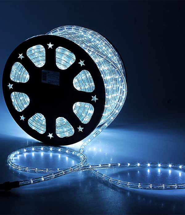 

Светодиодный Дюралайт LTC 13 мм Белый, 36 LED/м, Свечение 360гра, IP65, Бухта 100м 27-100, 27-100