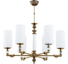 Потолочная люстра Merano-szklany Klosz Kutek MER-ZW-6(P)