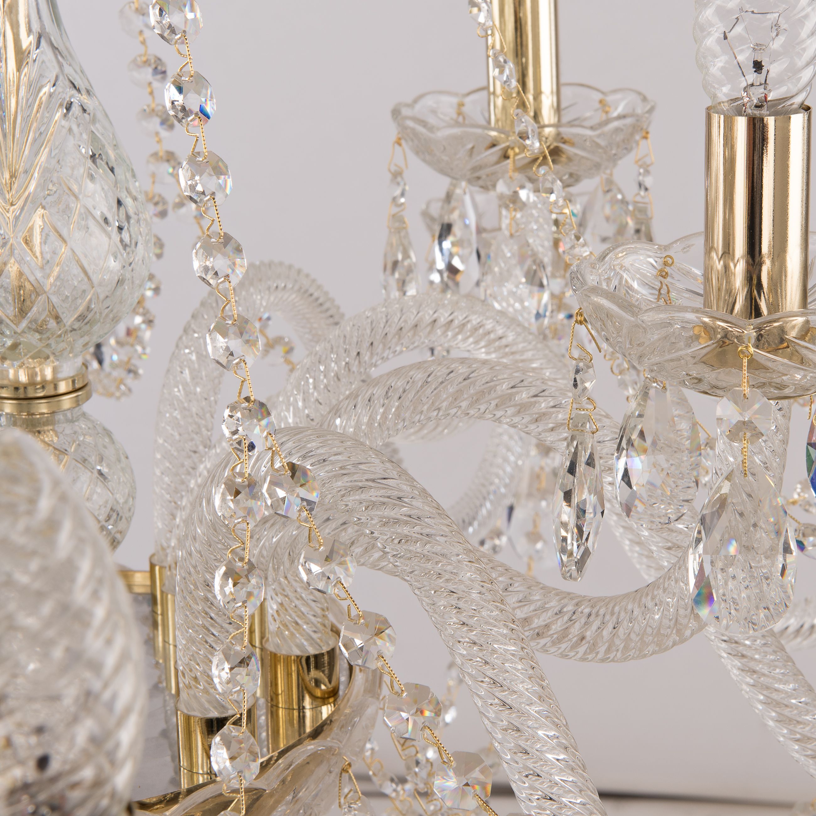 Хрустальная люстра Bohemia Ivele Crystal 101/10+5/300 G_BI