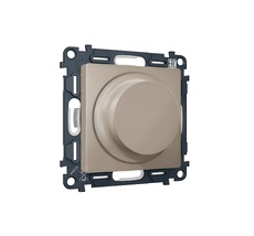 Светорегулятор поворотно-нажимной Ambrella Volt ALFA 25-600W/LED 5-300W QUANT MA365510_AMB