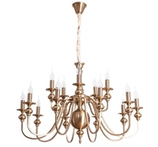 Подвесная люстра ArteLamp PASSONI A6097LM-15PB