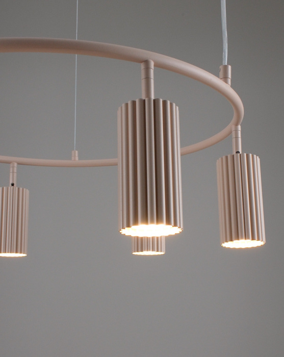 Подвесная люстра кольцо Moderli V11603-6P_MD