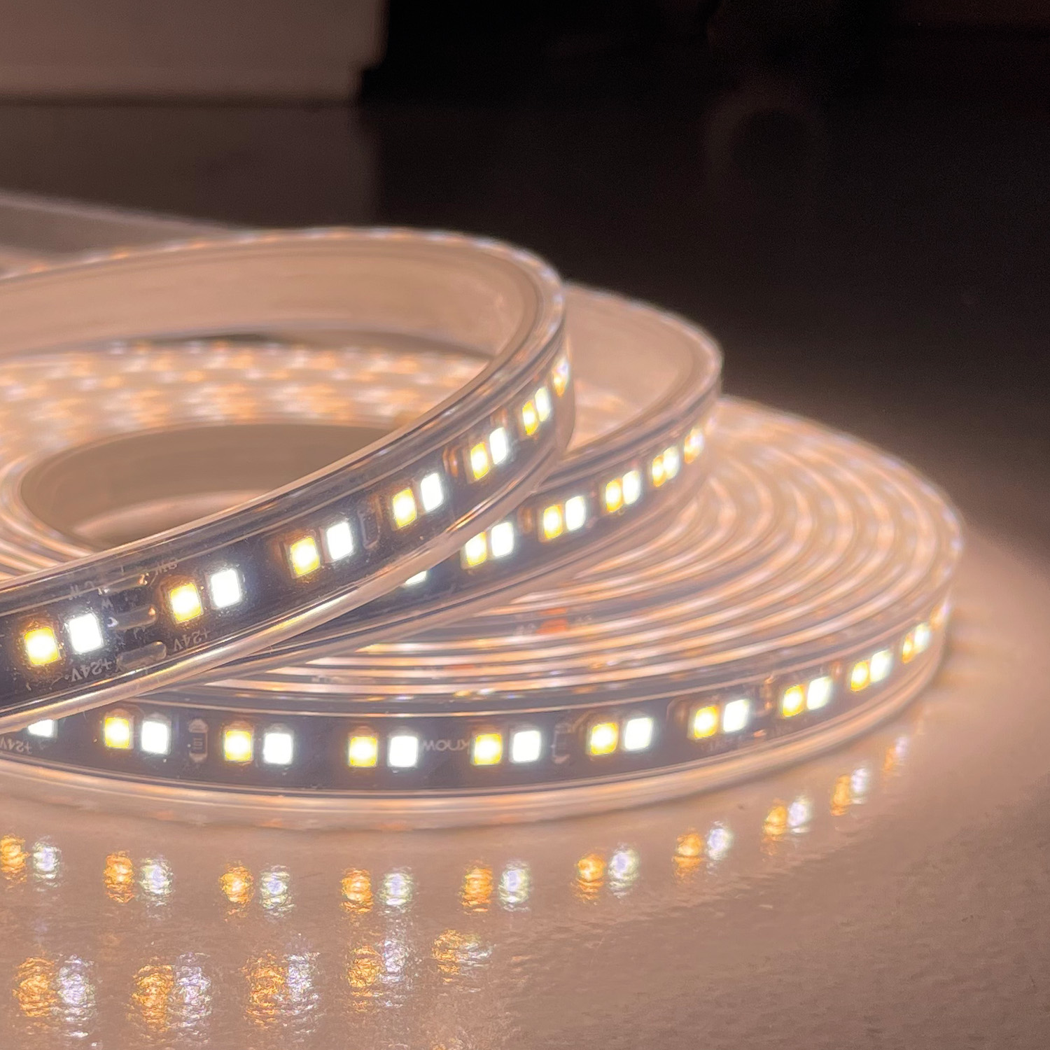 Светодиодная лента MIX 5M, SMD2835, 19.8W/m, 2700-6500K, IP20 Favourite 2001-62020