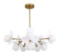 Подвесная люстра Arte Lamp PEACOCK A1369SP-10SG