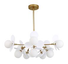 Подвесная люстра Arte Lamp PEACOCK A1369SP-10SG