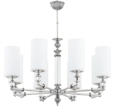 Потолочная люстра Merano-szklany Klosz Kutek MER-ZW-8(BN)