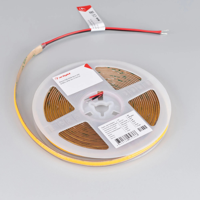 Светодиодная лента Arlight COB-X528-8mm 24V 2700K 6W 046888_ARL