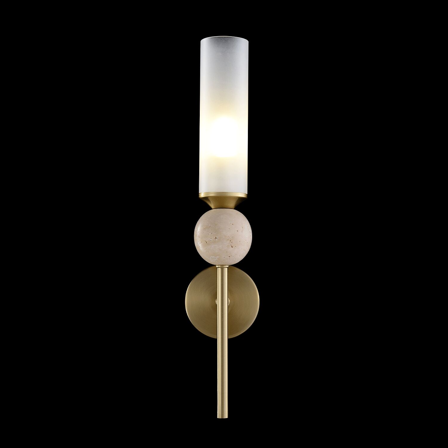 Бра Crystal Lux SIMPLY AP1.1 BRASS_CR