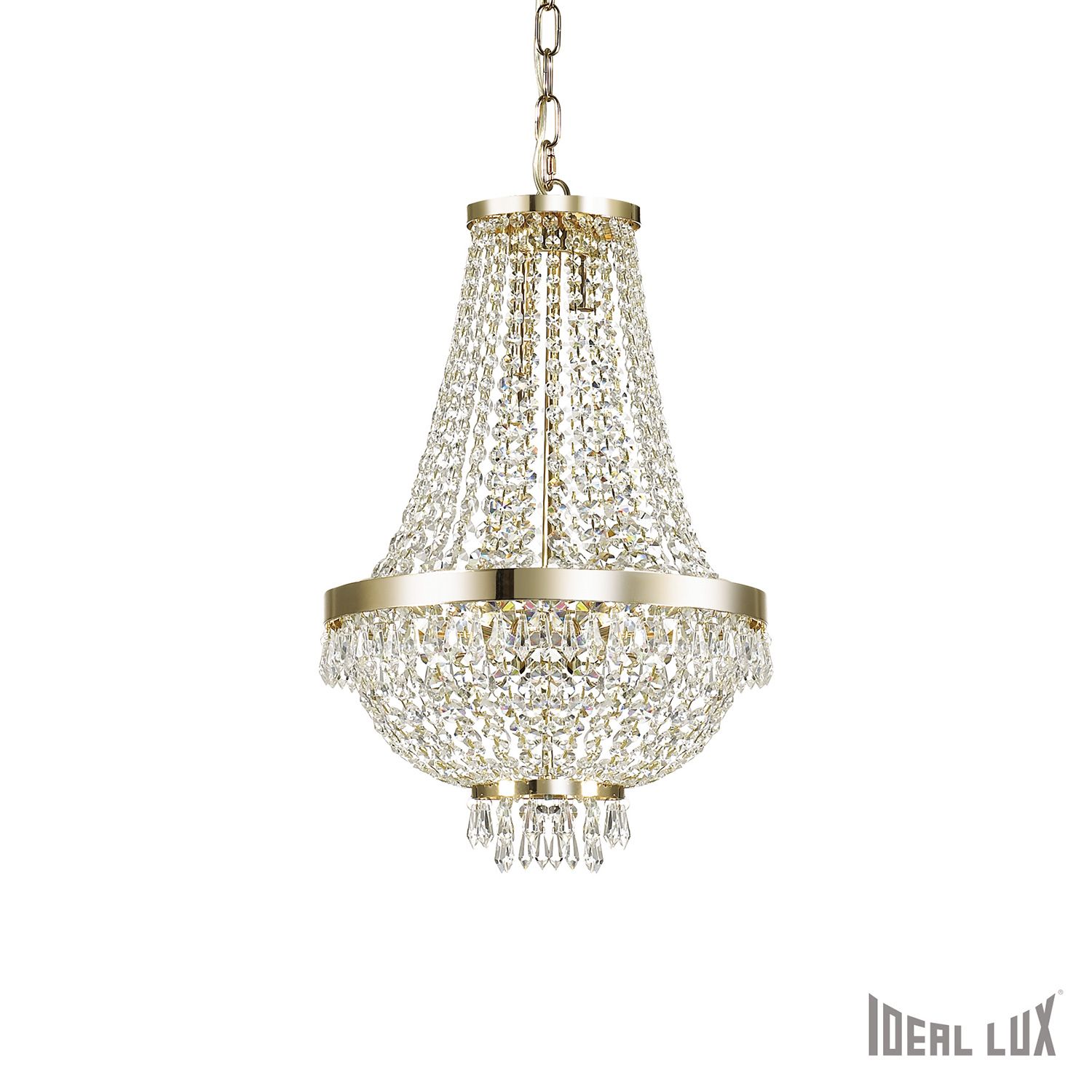 Хрустальная люстра Ideallux CAESAR SP6 ORO_IL