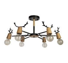 Потолочная люстра Loft IT Black Sven 10024/6 Black_LF