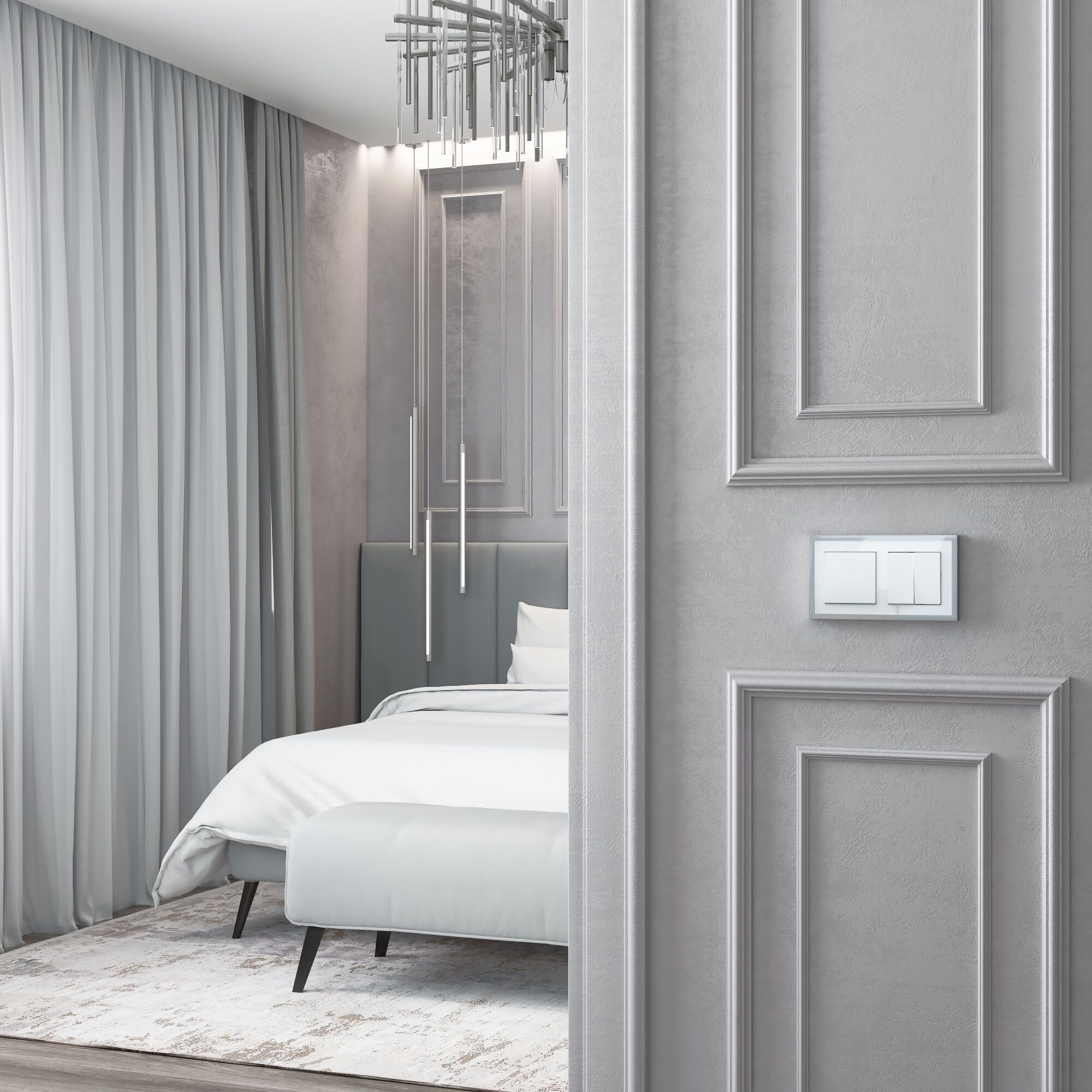 Рамка на 2 поста Baguette Werkel a060231_WR