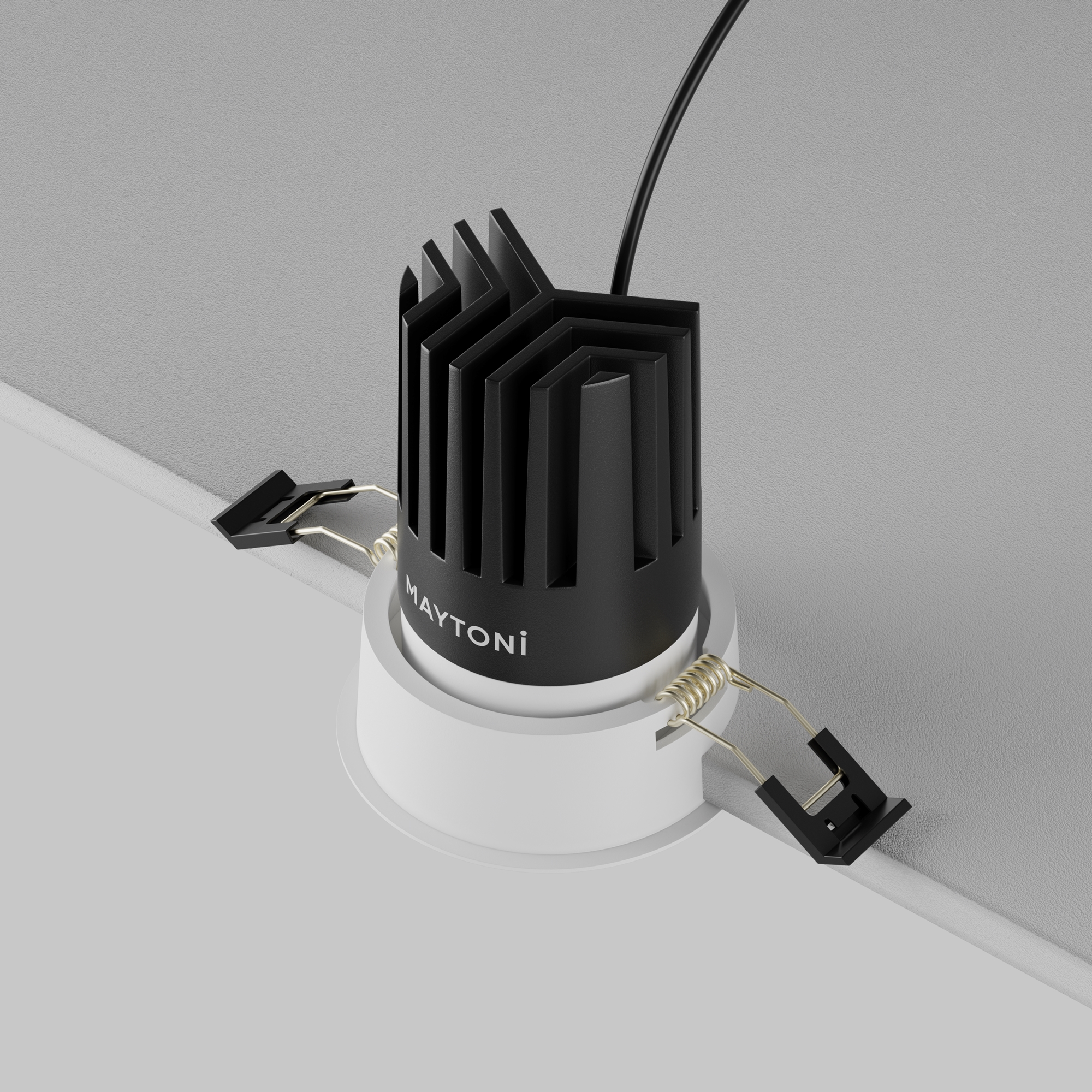 Встраиваемый светильник Maytoni Dip DL117-15W-4K-W_MY