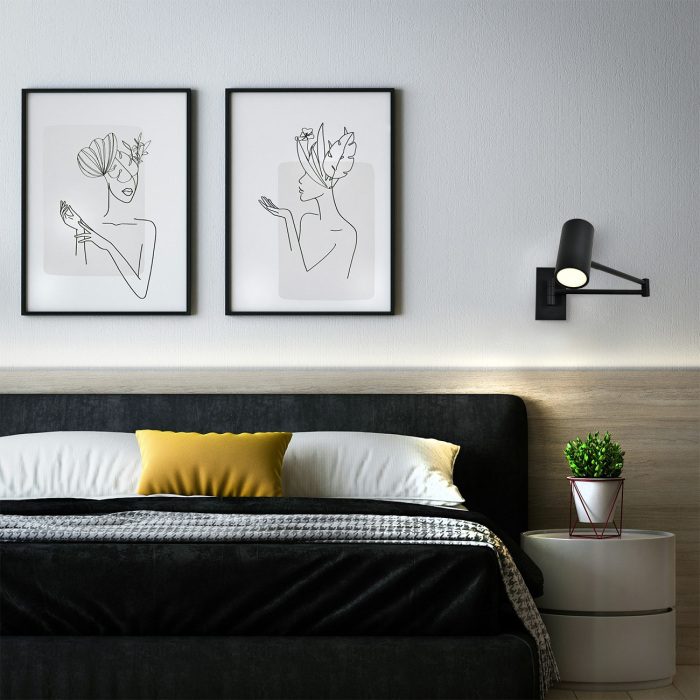 Спот светодиодный Escada 10282/1LED Black_ESC