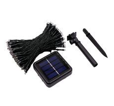 Уличный грунтовый светодиодный светильник на солнечной батарее Arte Lamp TWINKLE A8412IN-100YL