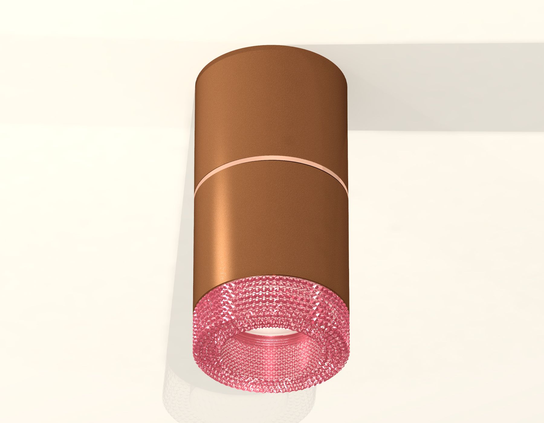 Комплект накладного светильника Ambrella light с композитным хрусталем Techno XS7404082_AMB