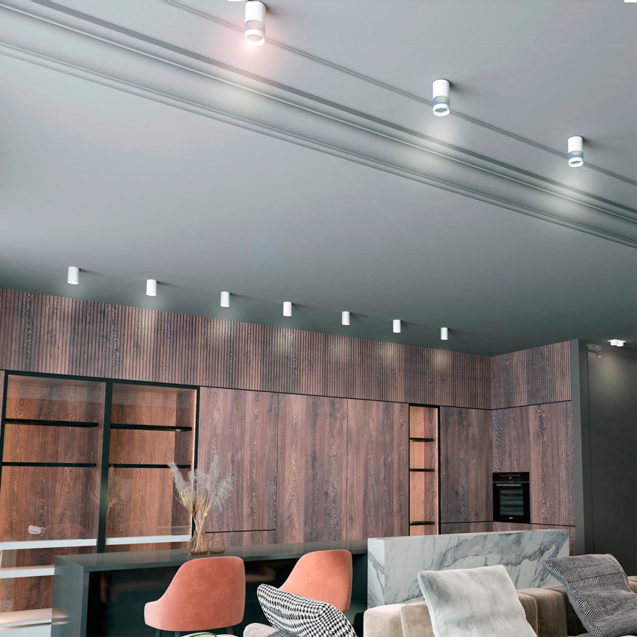 Потолочный светильник Novotech накладной ELINA 370730