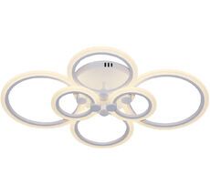 Люстра (+ночной режим) с пультом потолочная светодиодная 10224/6 LED*103W Escada 10224/6LED 103W_ESC