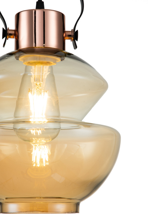 Подвесной светильник (11022/B/1P Black) Indigo V000082