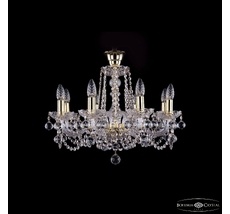 Хрустальная люстра Bohemia Ivele 1402/8/195 G Balls tube_BI