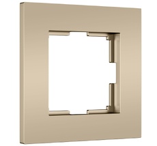 Рамка на 1 пост Slab (шампань софт) Werkel a071623_WR
