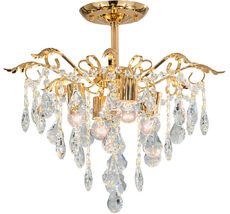 Люстра хрустальная потолочная на штанге E27*60W French Escada 1128/4_ESC