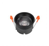 Светильник встраиваемый iLedex DIM 112-12W-D80-4000K-24DG-BK_IX