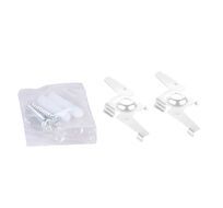 Фиксатор для накладного монтажа Crystal Lux SPACE CLT 0.203 07 WH_CR