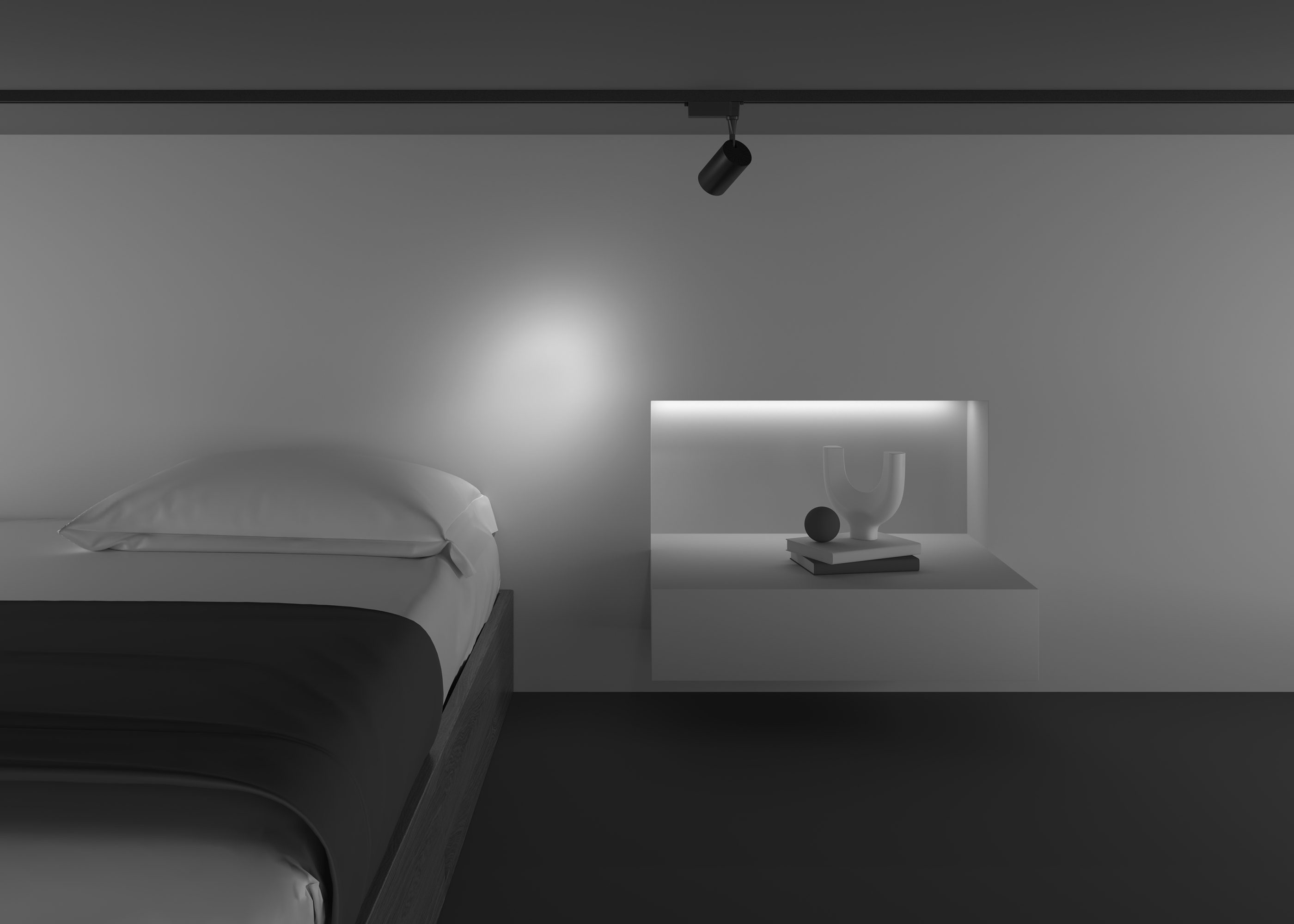 Трековый светильник Maytoni Technical Vuoro TR003-1-6W4K-S-B_MY