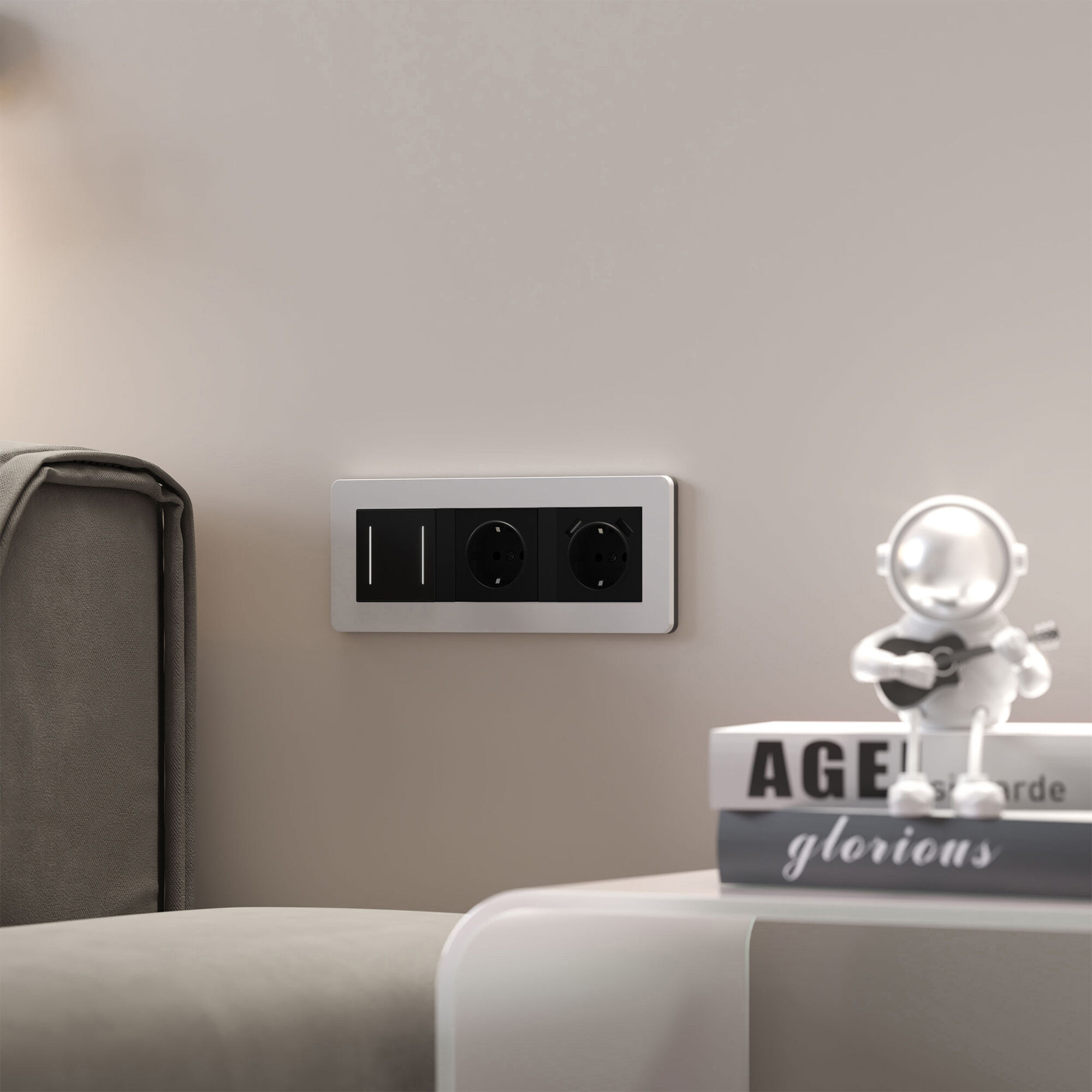 Рамка на 3 поста Werkel Split a067990_WR