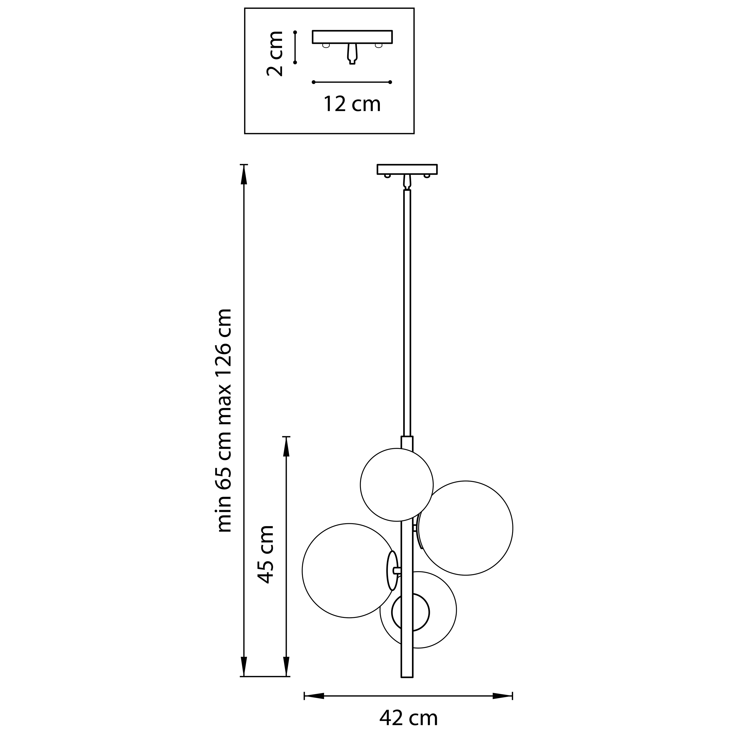 Потолочная люстра LightStar CROCO 815043_LS